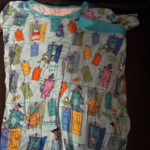 Little sleepies X Disney monsters inc size 12/14